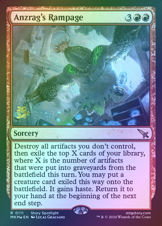 Anzrag's Rampage (PMKM) (111s) / Foil