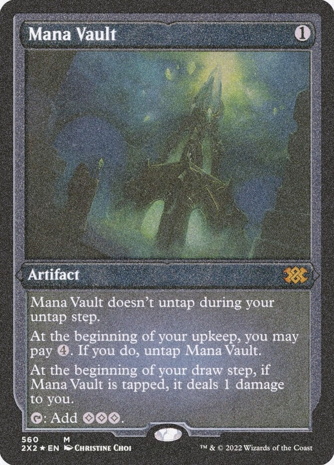 Mana Vault (2X2) (560) / Foil Etched