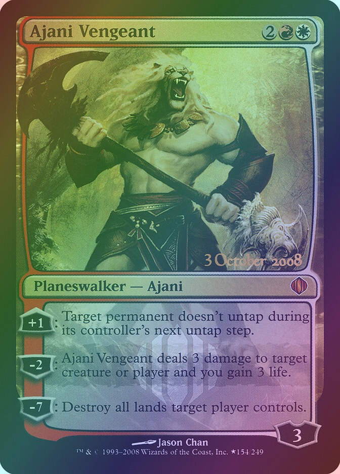 Ajani Vengeant (PALA) (154★) / Foil
