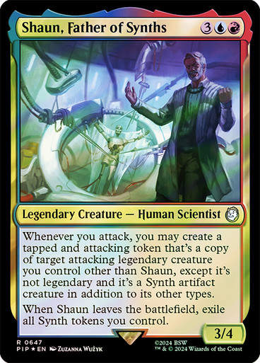 Shaun, Father of Synths (pip) (647) / Surge Foil