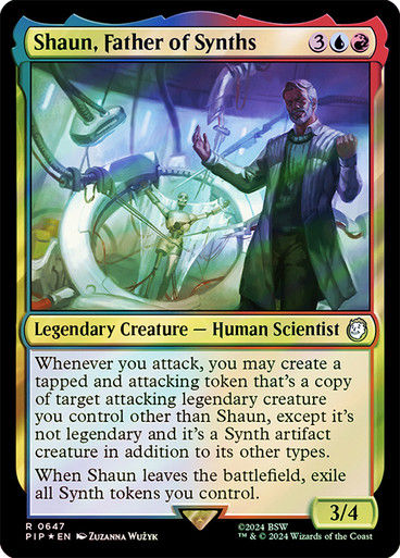 Shaun, Father of Synths (pip) (647) / Surge Foil