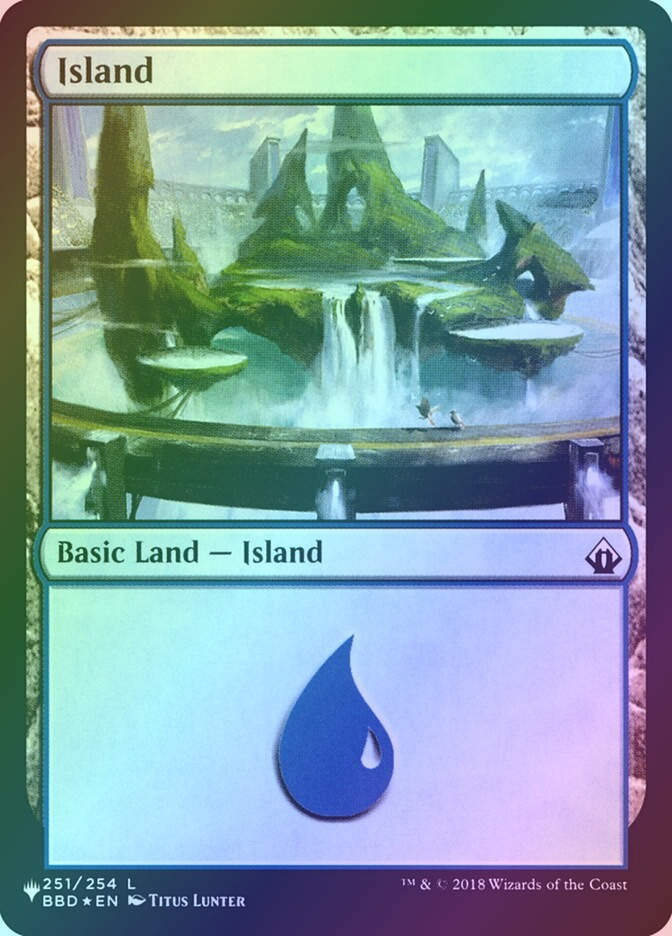 Island (PLST) (BBD-251) / Foil