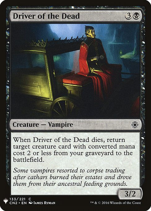 Driver of the Dead (PLST) (CN2-133)