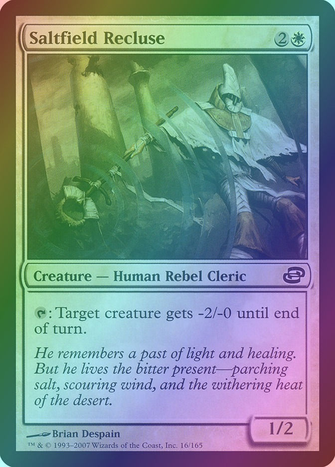 Saltfield Recluse (PLC) (16) / Foil
