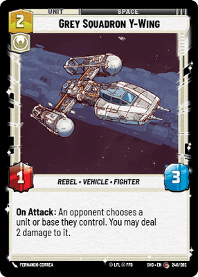Grey Squadron Y-Wing (SHD_#246/262)
