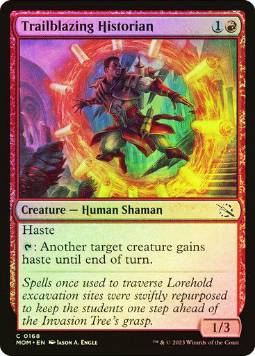 Trailblazing Historian (mom) / Foil