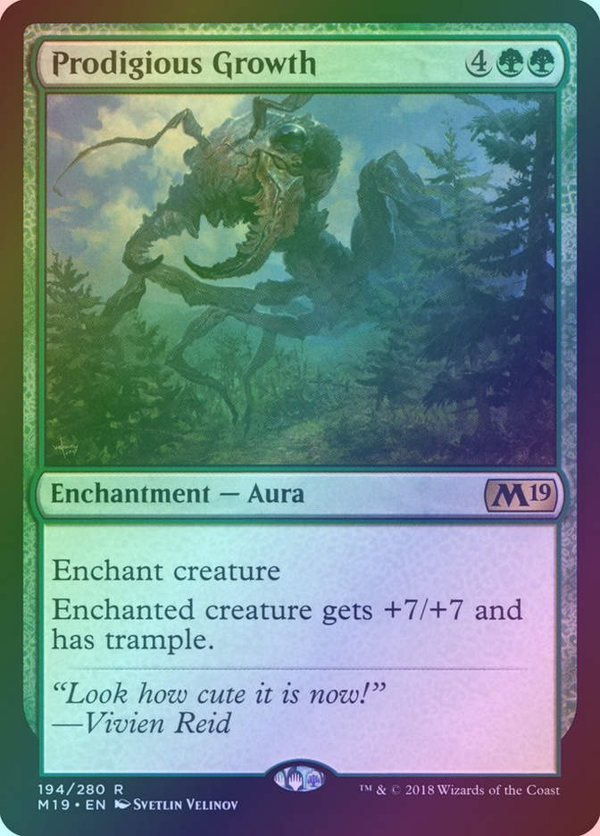 Prodigious Growth (M19) (194) / Foil