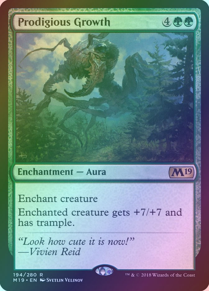 Prodigious Growth (M19) (194) / Foil