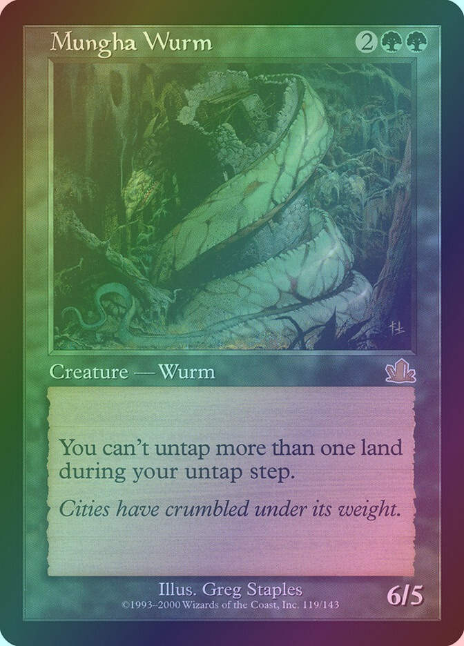 Mungha Wurm (PCY) (119) / Foil