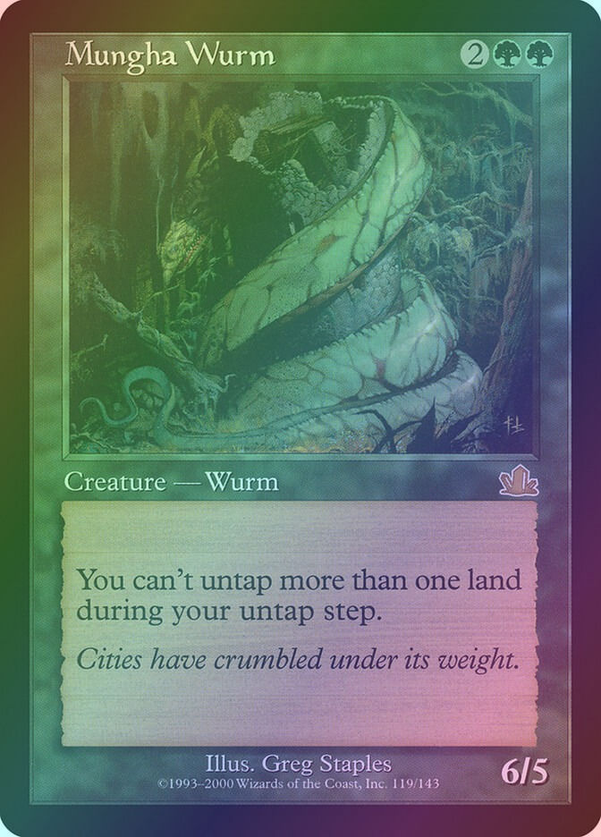 Mungha Wurm (PCY) (119) / Foil
