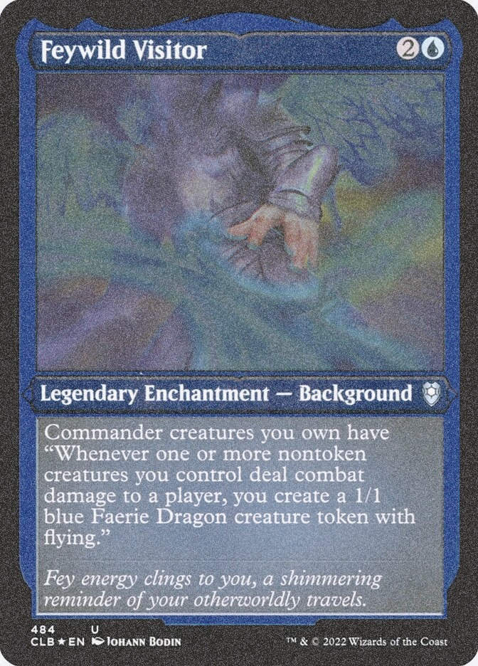 Feywild Visitor (CLB) (484) / Foil Etched