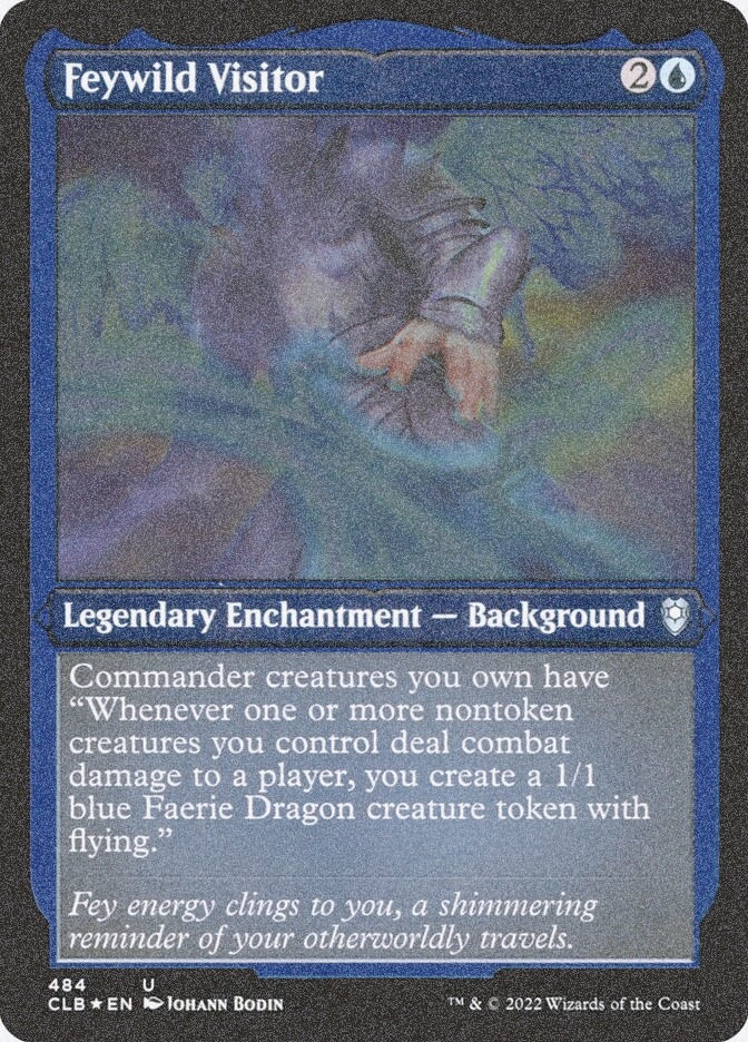 Feywild Visitor (CLB) (484) / Foil Etched