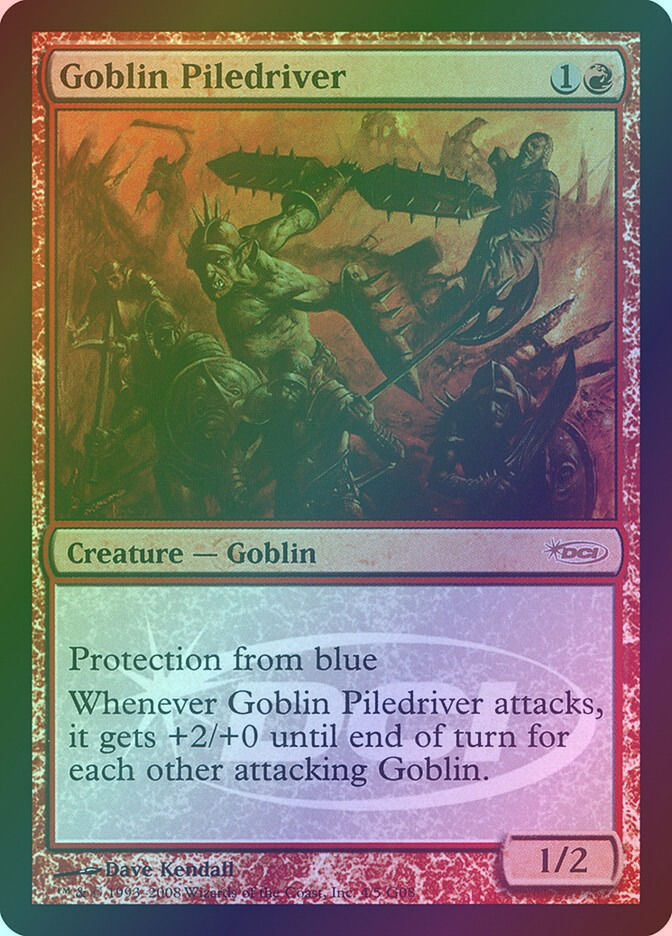 Goblin Piledriver (G08) (4) / Foil