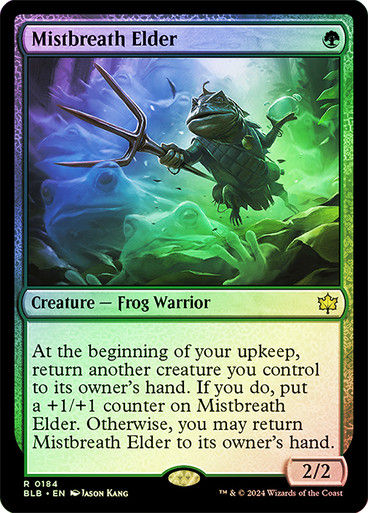 Mistbreath Elder (blb) (184) / Foil