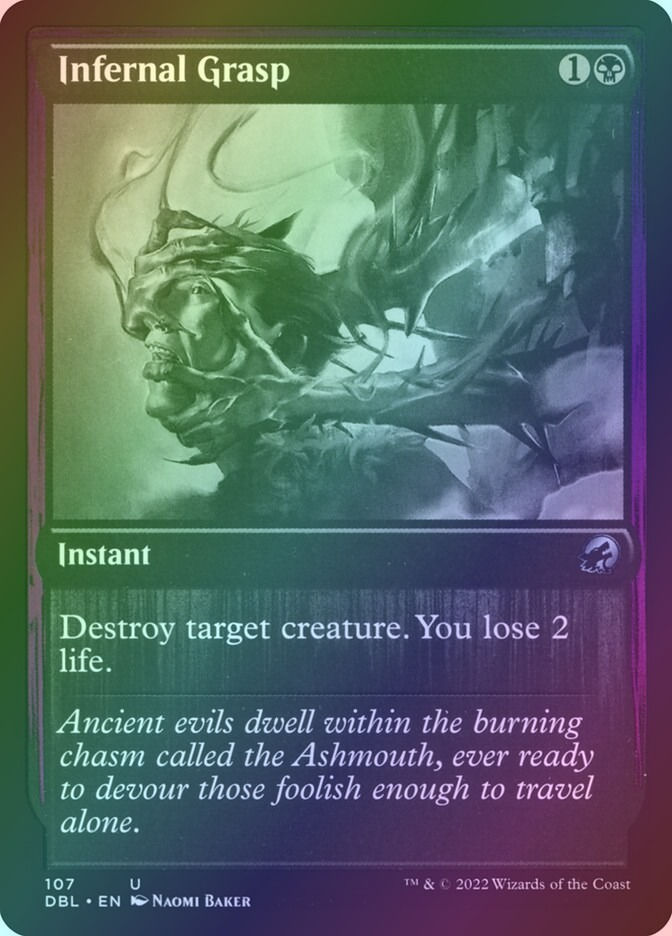 Infernal Grasp (DBL) (107) / Foil