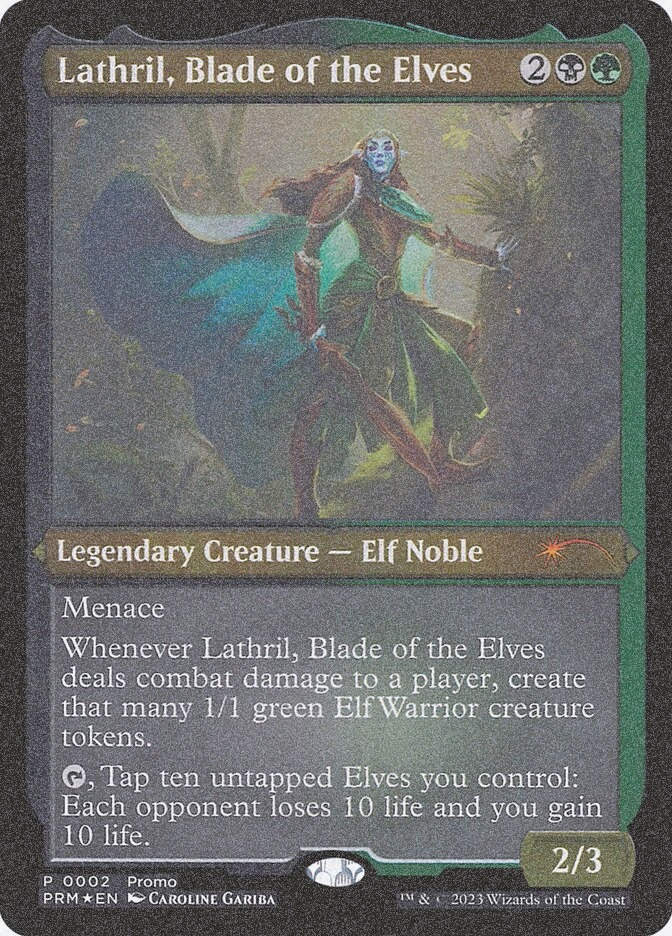 Lathril, Blade of the Elves (PKHM) (2★) / Foil Etched