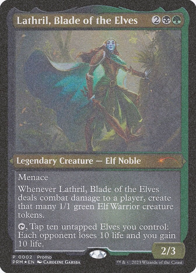 Lathril, Blade of the Elves (PKHM) (2★) / Foil Etched