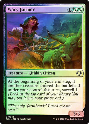 Wary Farmer (ECL) (251) / Foil