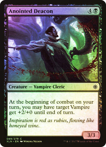 Anointed Deacon (XLN) (89) / Foil