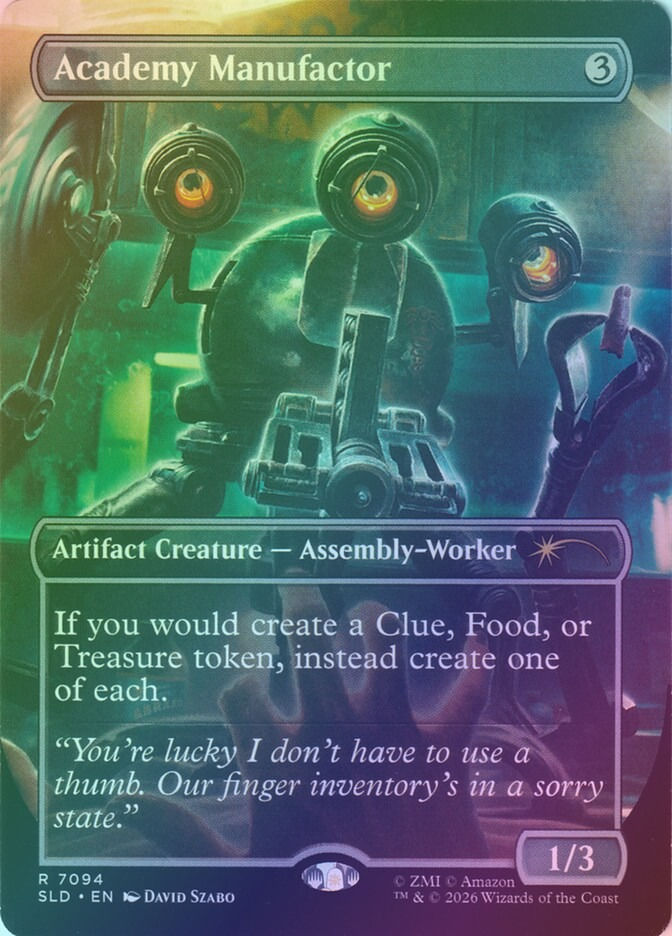 Academy Manufactor (SLD) (7094) / Borderless / Foil