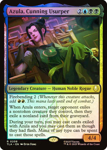 Azula, Cunning Usurper (TLA) (208) / Foil