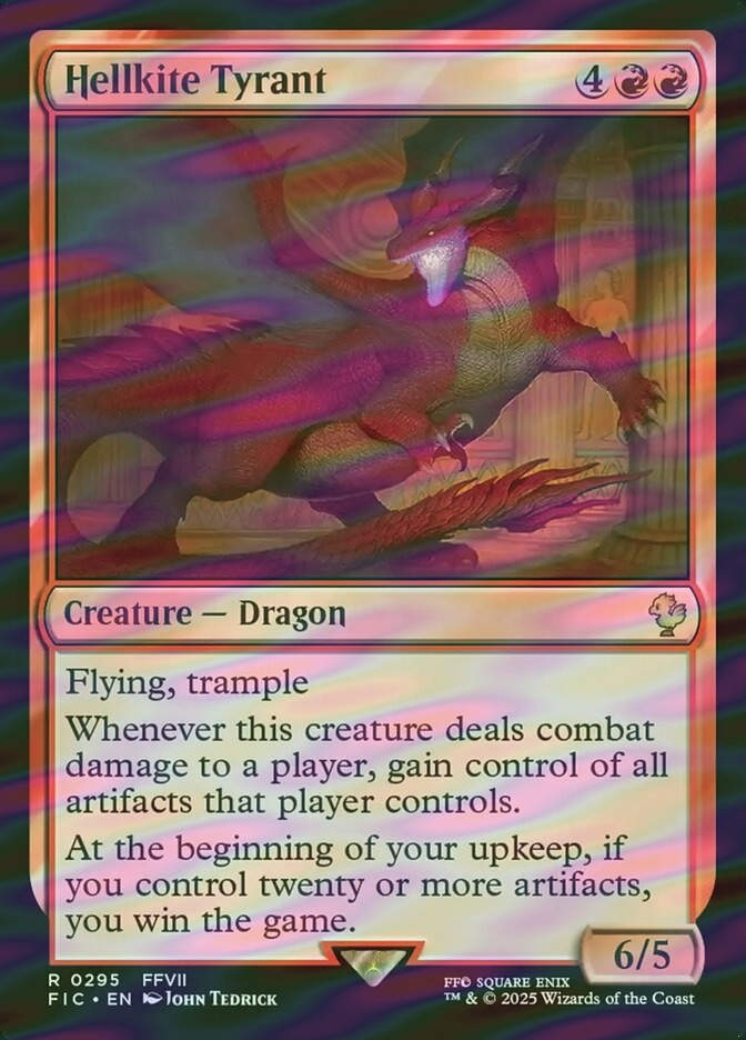 Hellkite Tyrant (FIC) (295) / Surge Foil