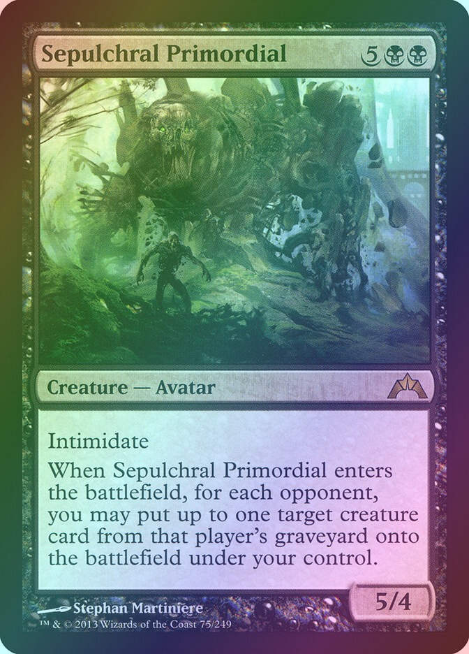 Sepulchral Primordial (GTC) (75) / Foil