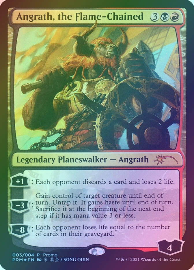 Angrath, the Flame-Chained (PL21) (3) / Foil
