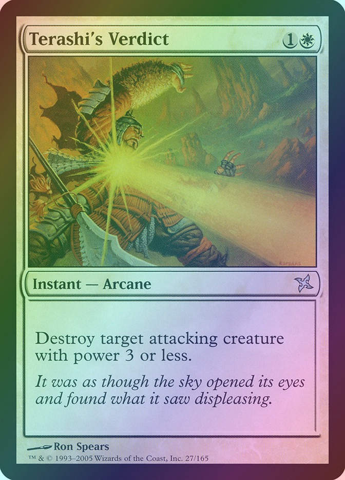 Terashi's Verdict (BOK) (27) / Foil