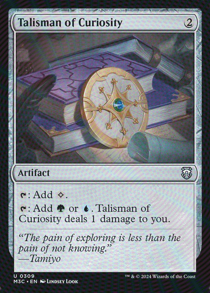 Talisman of Curiosity (M3C) (309) / Ripple Foil