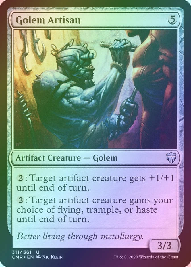 Golem Artisan (CMR) (311) / Foil