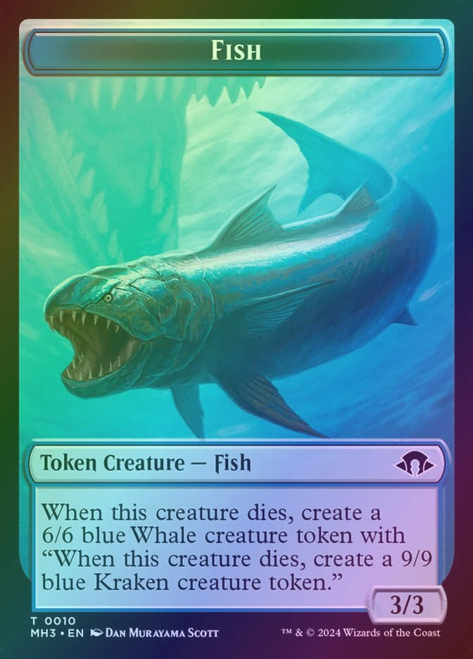 Fish // Eldrazi Spawn (TMH3) (10 // 2) / Foil