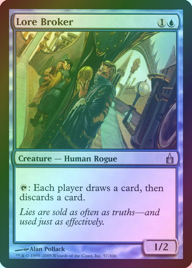 Lore Broker (RAV) (57) / Foil
