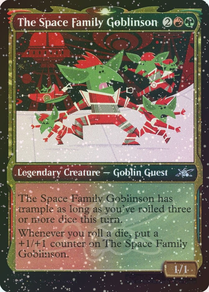 The Space Family Goblinson (UNF) (521) / Showcase / Galaxy Foil