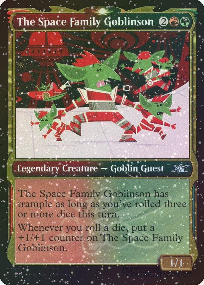 The Space Family Goblinson (UNF) (521) / Showcase / Galaxy Foil