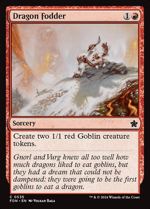 Dragon Fodder (FDN) (535) (Beginner)
