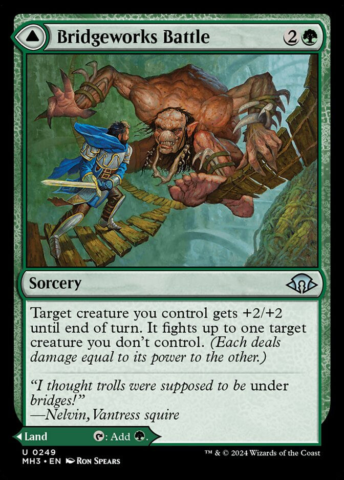 Bridgeworks Battle // Tanglespan Bridgeworks (MH3) (249) — cara 1 de 2