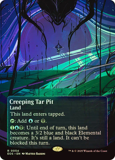 Creeping Tar Pit (EOS) (54) / Borderless / Foil