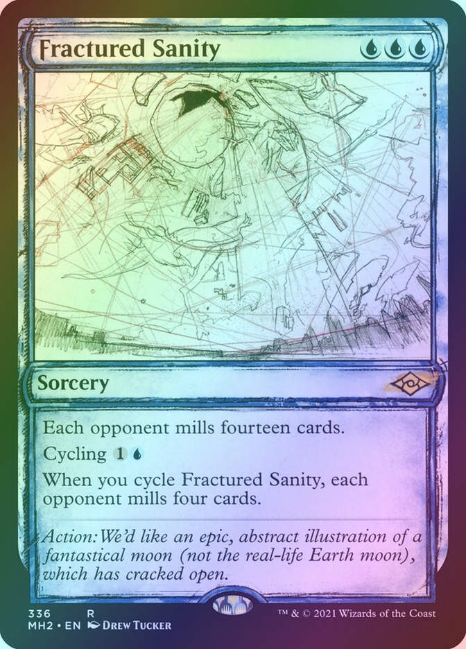 Fractured Sanity (MH2) (336) / Showcase / Foil