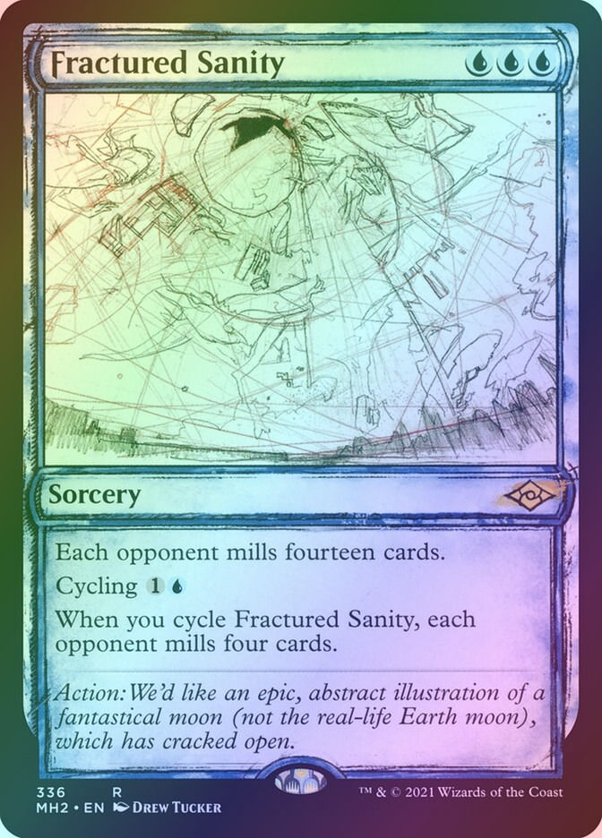 Fractured Sanity (MH2) (336) / Showcase / Foil