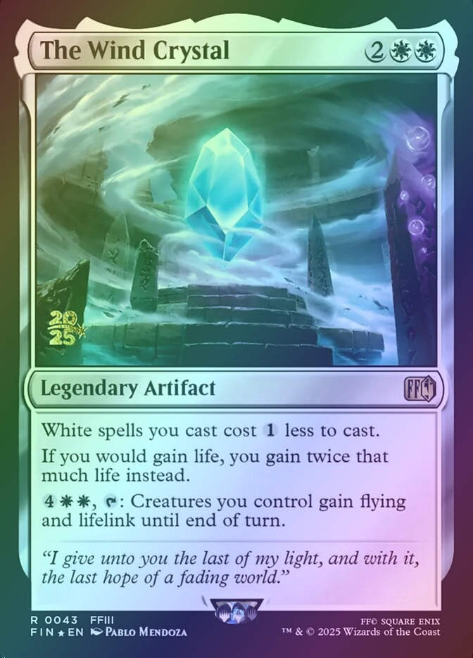 The Wind Crystal (PFIN) (43s) / Foil