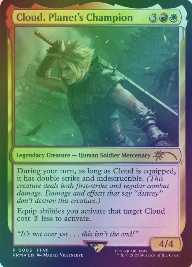 Cloud, Planet's Champion (PMEI) (2025-13) / Foil