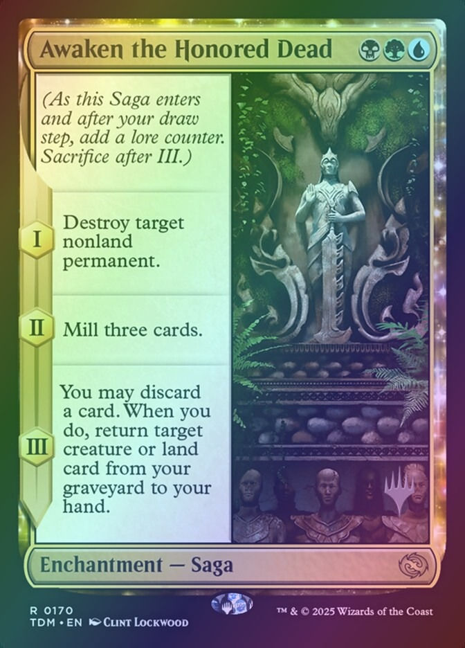 Awaken the Honored Dead (PTDM) (170p) / Foil