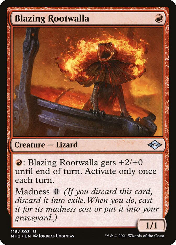 Blazing Rootwalla (MH2) (115)