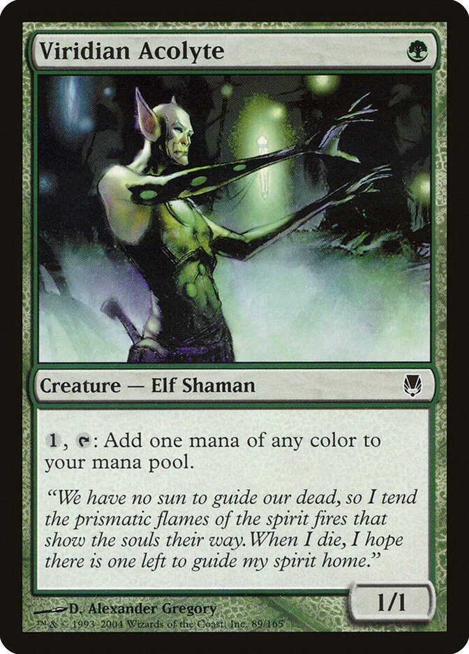 Viridian Acolyte (DST) (89)