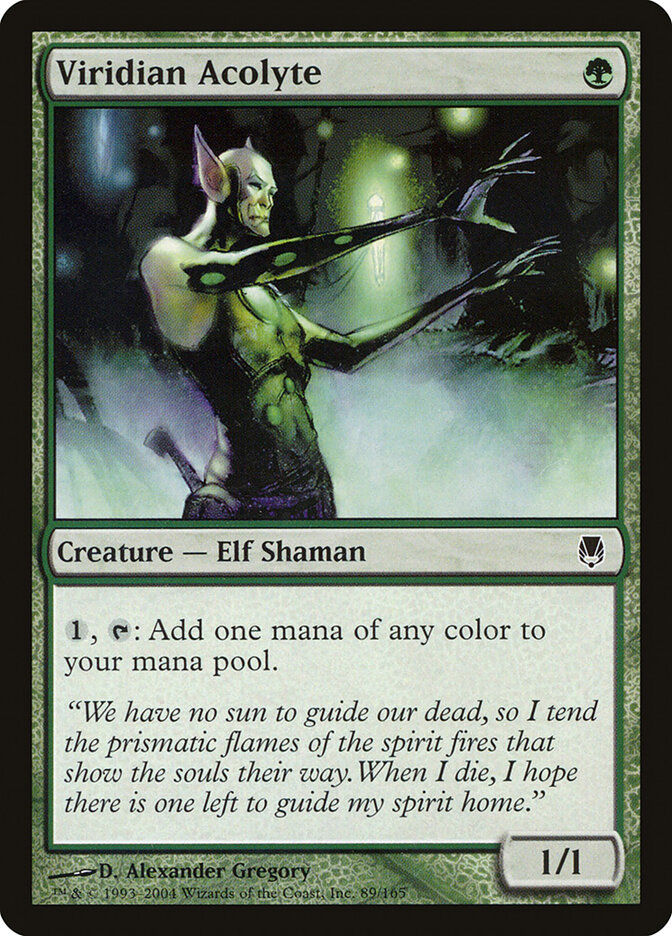 Viridian Acolyte (DST) (89)