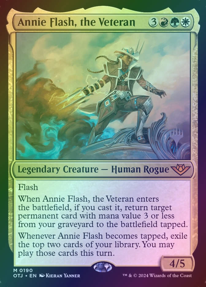 Annie Flash, the Veteran (POTJ) (190p) / Foil