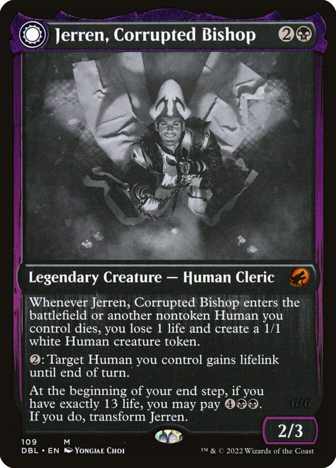 Jerren, Corrupted Bishop // Ormendahl, the Corrupter (DBL) (109)