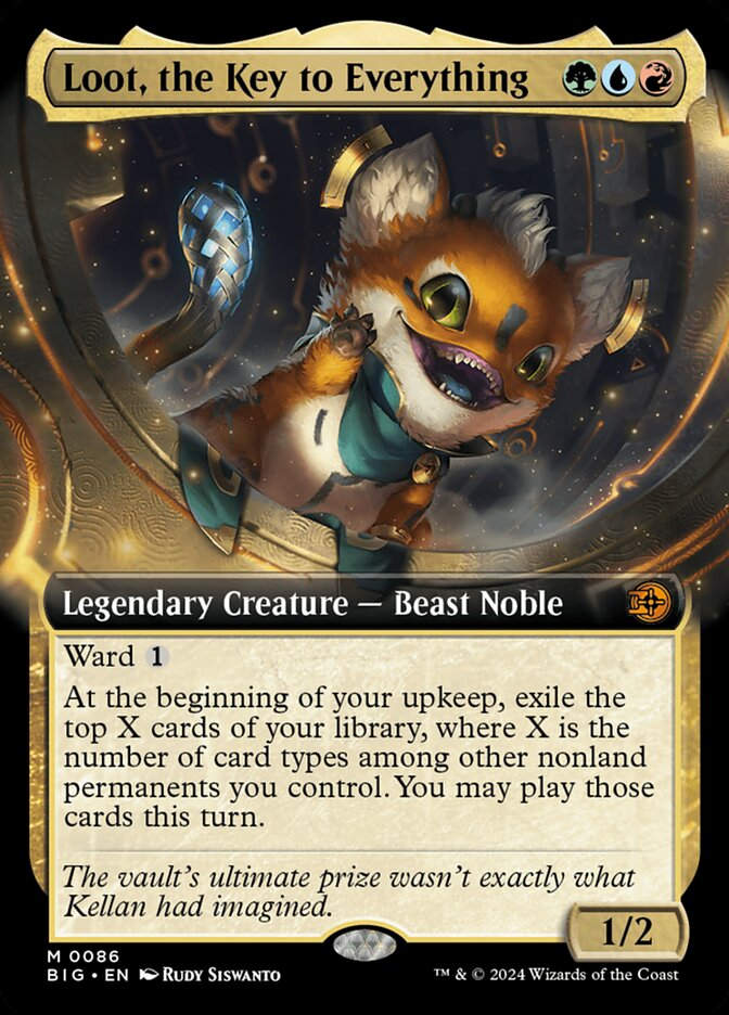 Loot, the Key to Everything (BIG) (86) / Extended Art