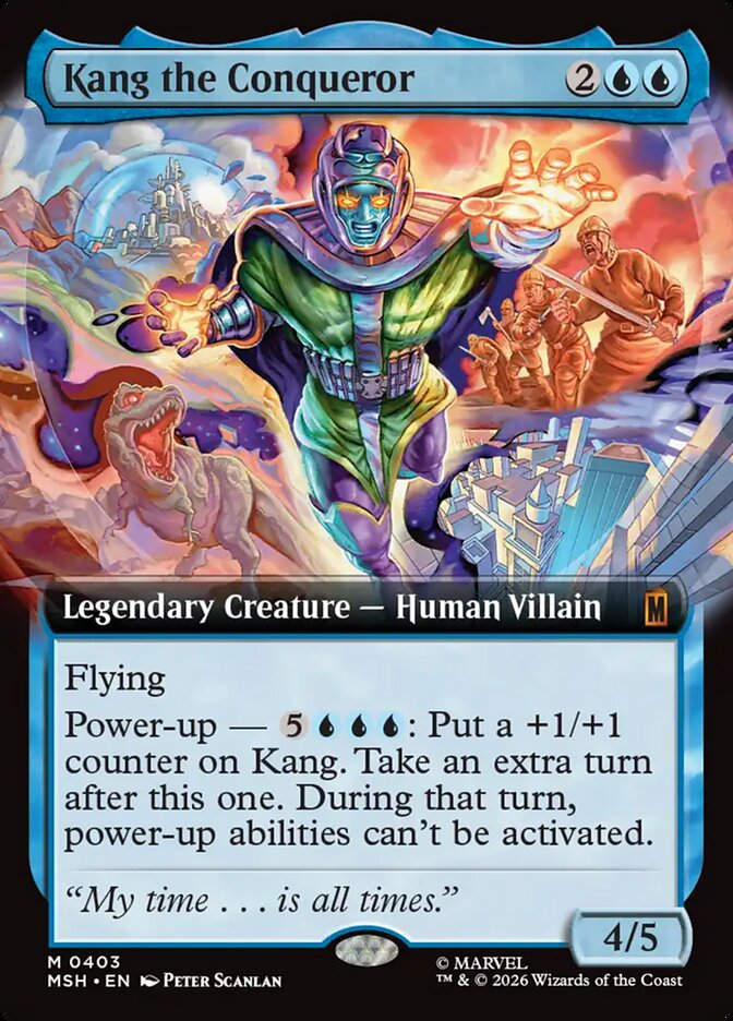 Kang the Conqueror (MSH) (403) / Extended Art